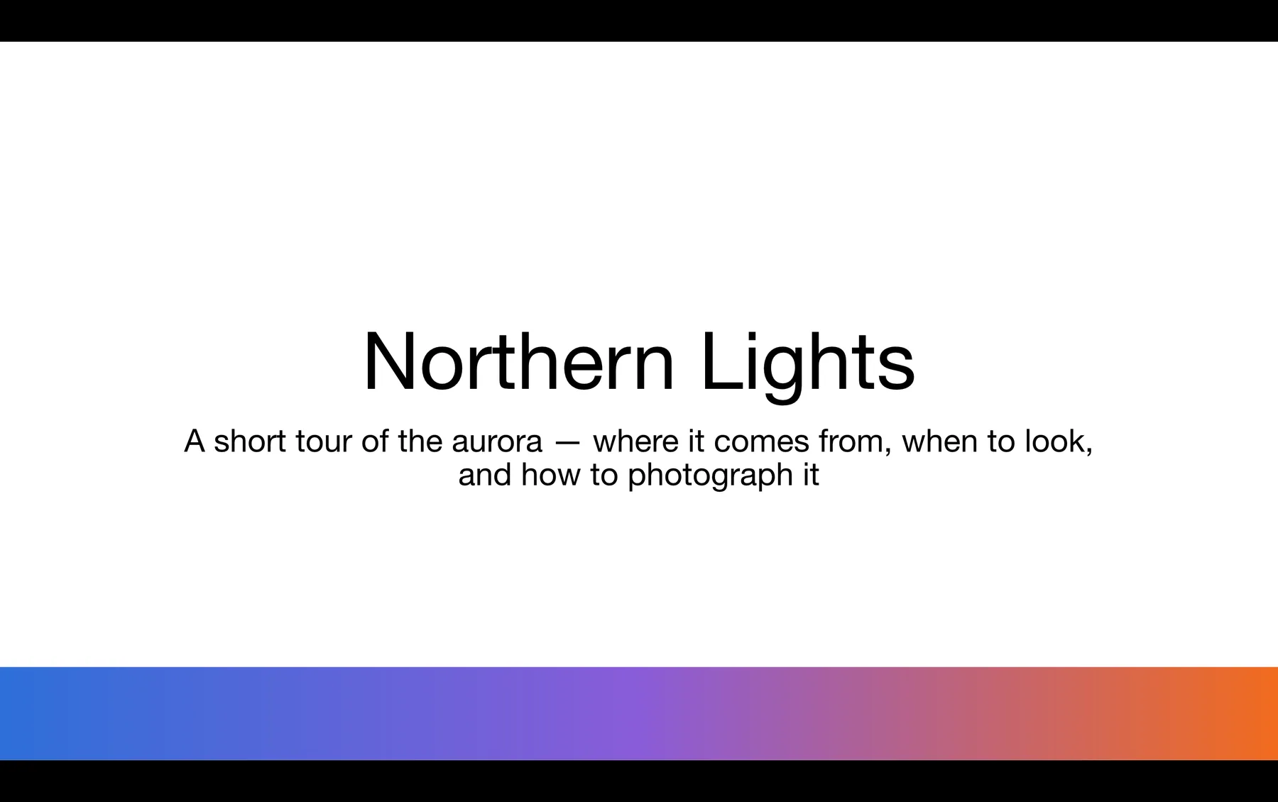 A SynDeck slide show running full screen.